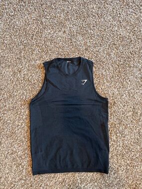 Gymshark Black Men’s Performance Mesh Tank